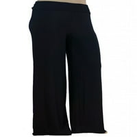 Stylzoo ženska plus premium modalni modalni najmekši ikad rastezljiva hlača Palazzo hlače joge hlače napravljene