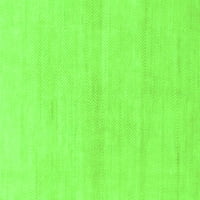 Moderni pravokutni tepisi za sobe u jednobojnoj zelenoj boji, 4' 6'