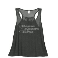 ; Ženska modna Majica Bez rukava s pojednostavljenim gornjim dijelom za vježbanje joge u ugljenu sivoj boji Plus