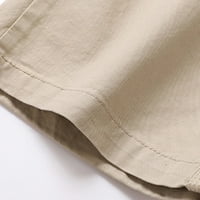 Plus veličine Cargos hlače muške ležerne čiste boje na otvorenom džep plaža radna hlača kratke hlače hlače hlače