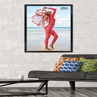 _ : Izdanje kupaćih kostima-zidni Poster Halima Aden, uokviren 22,375 34