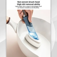 Spužva četkica prijenosna tava uklonjiva čišćenje silikonskih mekih četkica posuđa za sudoper toaletni raspodjeli