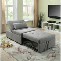 Kauč od 31, lako se može pretvoriti u krevet ili fotelju s uključenim produžnim kabelom, ukupne dimenzije: 34