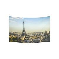 Pariz Eiffelov toranj Kućni dekor tapiserija zidna umjetnost Zidna tapiserija