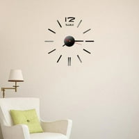 zidni sat s 3-inčnim naljepnicama dizajn kućnog ureda dekor sobe
