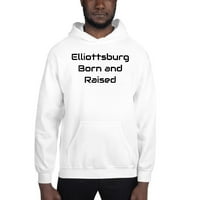 2xl Elliottsburg Rođen i odrastao duksericu pulovera hoodie nedefiniranim darovima