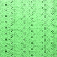 Ahgly Company Unutarnji pravokutnik Solid Smaragdno zelena prostirka modernih područja, 6 '9'