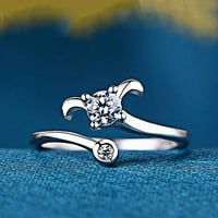 modni proširivi zviježđa prst prst nakit Podesivi otvaranje prsten svadbeni prsten za svadbeni poklon
