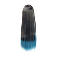 Jedinstveni prijedlozi perika za ljudsku kosu za žene Od 31 crne i plave perike s kapom za periku