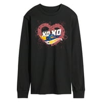 Vrući kotači - Xoxo Heart - Muška majica s dugim rukavima
