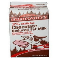 Eberhard's Dairy 2% s smanjenim masnoćama čokolada, kvar, kvadrat