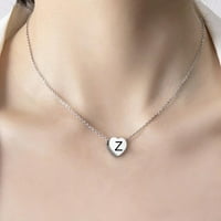 Rasprodaja ispod $ $ Ogrlica za žene Od $ $ $ - $ ogrlica s velikim slovom ogrlica s privjeskom od srca Ljubav