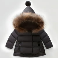 Daqian Lagane jakne za djevojčice Dječake Dječaci Dječaci Dječaka s snježnom kapuljačom Zima Topla Djeci odjeća