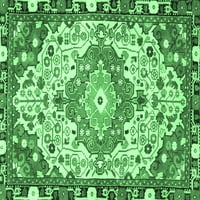 Tradicionalni prostirke u smaragdno zelenoj boji, kvadrat 8 stopa