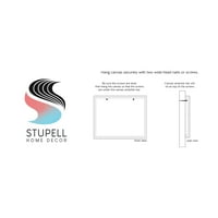 Stupell Industries Minimalne retro zakrivljene pruge Neutralni bež tonovi grafička umjetnička galerija omotana