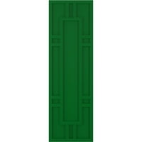 Ekena Millwork 12 W 58 H TRUE FIT PVC HASTINGS FIKSNI BOLES TREBA, Viridian Green