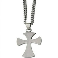 Ogrlica od Križa od nehrđajućeg čelika, 22