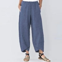 + Ljetne udobne pamučne hlače za slobodno vrijeme po mjeri Plus ženske hlače i moto hlače Ženske hlače casual
