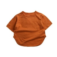 ; / Ljetna široka majica kratkih rukava za djevojčice i dječake u jarkim bojama