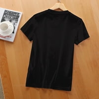 Hip-Hop Hip-Hop majica s grafitima za žene-udobna majica kratkih rukava s jedinstvenim dizajnom, pokloni povratak