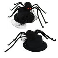 Kreativni šešir za Noć vještica za pse, smiješni šešir s uzorkom pauka za kućnog ljubimca
