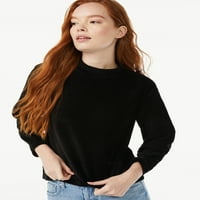 Ženska Velvet pletena majica s labavim rukavima