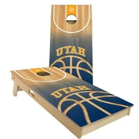 Skip's Garage Utah košarkaška košarkaška ploča od cornhole seta kukuruz