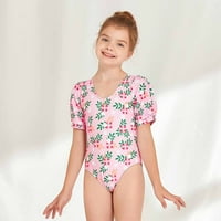 Bikinis za djecu tinejdžerke odmor slatke bikini setovi za djevojčice kupaći kostim za dječji kupaći kostim cvjetni