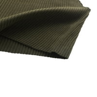 hirigin dame midriff-baring camisole čvrste boje bez rukava pleteni vrhovi