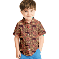 Muška havajska košulja, paisley tisak dnevno casual vrhovi osnovni modni vintage ulična odjeća unise prednji gumbi