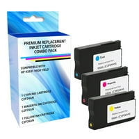 Ereplasements Cared za tintu - Alternativa za HP 935xl - cijan, magenta, žuta