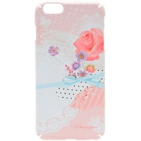 Doily cvjetna futrola za Apple iPhone plus, ružičasta