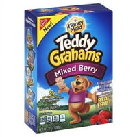 Nabisco medena sluškinja Teddy Grahams Mješoviti Berry Graham grickalice, oz