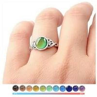 Prstenovi za nakit prstenovi s promjenom temperature i boje Za Žene Modni nakit popularni dodaci za žene