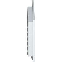 Ekena Millwork 30 W 32 H S остроконечным gornje фронтонным vent otvor: Funkcionalna, PVC-фронтонное oduška s ravnim
