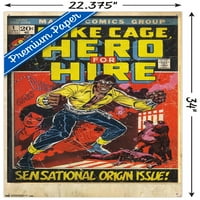 Comics Comics-Luke Cage - heroj za najam Naslovnica zidni poster s gumbima, 22.375 34