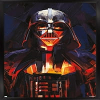 Ratovi zvijezda: zidni poster Obi-Van Kenobi-Darth Vader, uokviren 14.725 22.375
