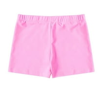 Kratke hlače za djevojčice i dječake niskog rasta, aktivne plesne kratke hlače, joga hlače, ružičaste 6
