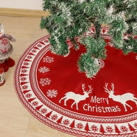Pleteni gmaz božićno drvce suknja ukras božićni ukras Nova godina zabava
