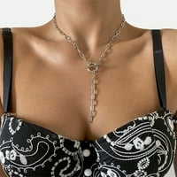 Ogrlica s darovima za Majčin dan modni lanac ključne kosti Temperamentni viseći nakit za vrat ogrlice za žene