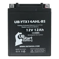 Zamjena baterije UB-YTX14AHL-BS za motor Suzuki GS CC - Tvornica, ne zahtijevaju održavanje, Motocikl baterija