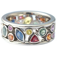 Prstenje + pribor s draguljima Ženski Elegantni vjenčani nakit bakreni prsten s bijelim prstenom