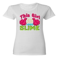 Dame, ova djevojka voli Slime Slime ljubitelje zabave smiješne majice majice majice