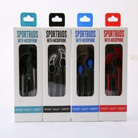 Svestrane Sportske slušalice s mikrofonom u plavoj boji