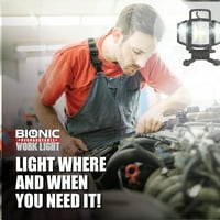Bioničko prijenosno Led radno svjetlo, Lumensko radno svjetlo koje se može puniti