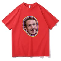 Facebook facebook majica za muškarce i žene Mark Zuckerberg, smiješne Casual majice kratkih rukava, smiješna prokleta