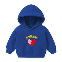 Djevojke mališana za bebe vrhovi kapuljača Pismo Pismo Pulover dječaci djevojke vrhovi Teen Girl Hoodies