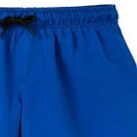 Wonder Nation Swim Trunks Boys, 2-Pack, 4- & Husky, UPF 50+