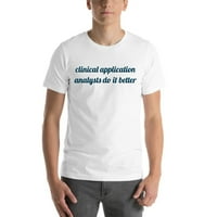Analitičari kliničke primjene rade bolju majicu pamuka s kratkim rukavima prema nedefiniranim darovima