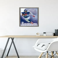 Zidni poster Njujorški Giants - Sakvon Barklee, uokviren 14,725 22,375